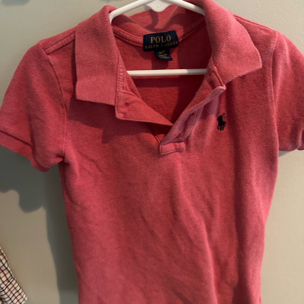 Polo by Ralph Lauren Pink Slim Fit Polo Shirt
